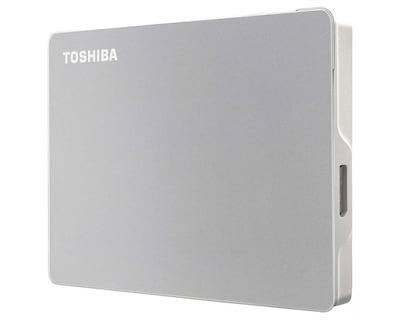 Foto 2 | Disco Duro Externo Toshiba HDTX110XSCAA color Plata Canvio Flex 1 TB USB C 3.1