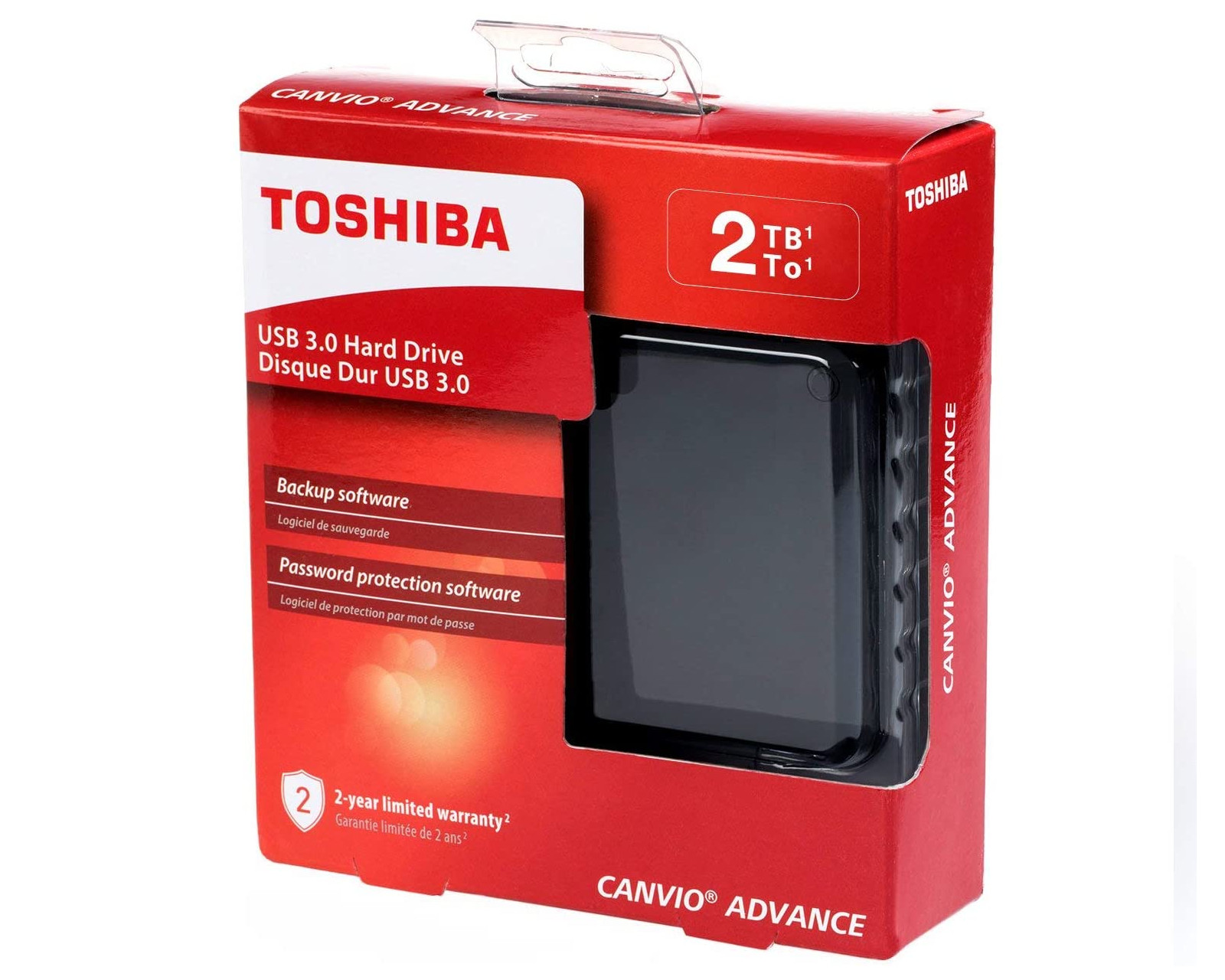 Foto 3 | Disco Duros Externo Toshiba 2 TB USB 3.0 B079HG3VMG