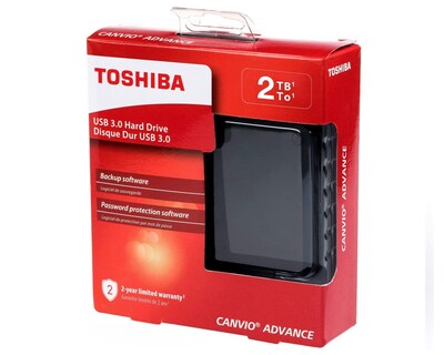 Foto 3 | Disco Duros Externo Toshiba 2 TB USB 3.0 B079HG3VMG
