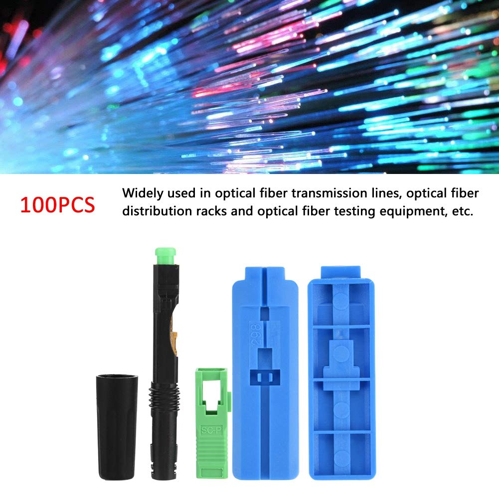 Foto 7 pulgar | Adaptador De Cable De Fibra Óptica Hilitand Sc/apc 100 Piezas - Venta Internacional.