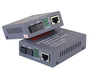 Foto 1 | Convertidores de Fibra Óptica Medios10/100 Ethernet 25 km 2 Piezas
