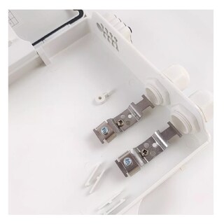 Foto 4 | Caja De Distribución Ftth Para 8 Fibras Splitter 1x8 Blanco