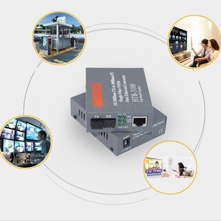 Foto 3 | Convertidor de Medios de Fibra HTB-3100A/B 25 km Netlink 10/100 m - Venta Internacional