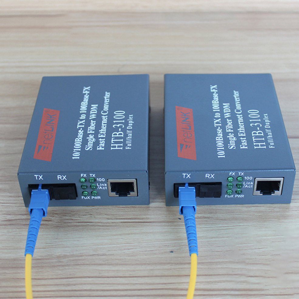 Foto 5 pulgar | Convertidor de Medios de Fibra HTB-3100A/B 25 km Netlink 10/100 m - Venta Internacional