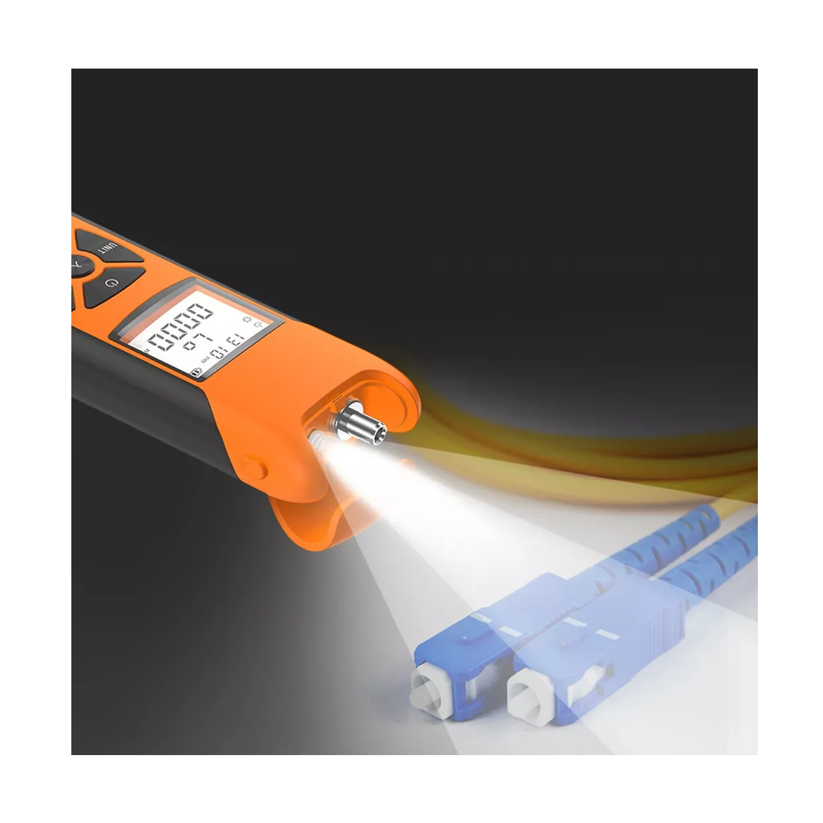 Foto 4 pulgar | Medidor De Potencia Fibra Óptica Alta Precisión Eo Safe Imports Esi-5153-1 Naranja