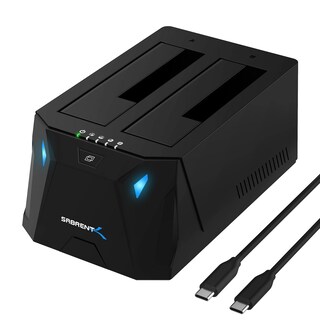 Foto 1 | Docking Usb C Sabrent Ec-ch2b 2 Bahias 2.5/3.5/ssd Clonador