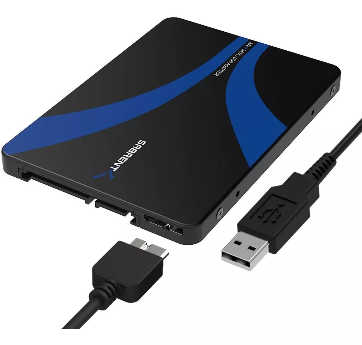 Foto 2 | Case Externo Sabrent EC-M2CU color Negro M.2 SSD a Sata 2.5 '' USB 3.0