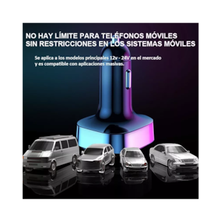 Foto 4 | Transmisor de Audio Belug Negro con Bluetooth para Auto