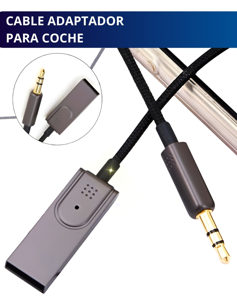 Foto 4 | Receptor de Audio Bluetooth Adaptador Ecomlab