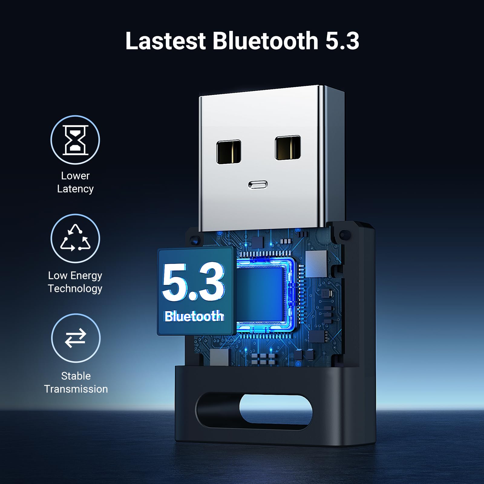 Foto 3 pulgar | Adaptador Bluetooth Ugreen Usb 5.3 Para Pc Windows 11/10/8.1 - Venta Internacional.
