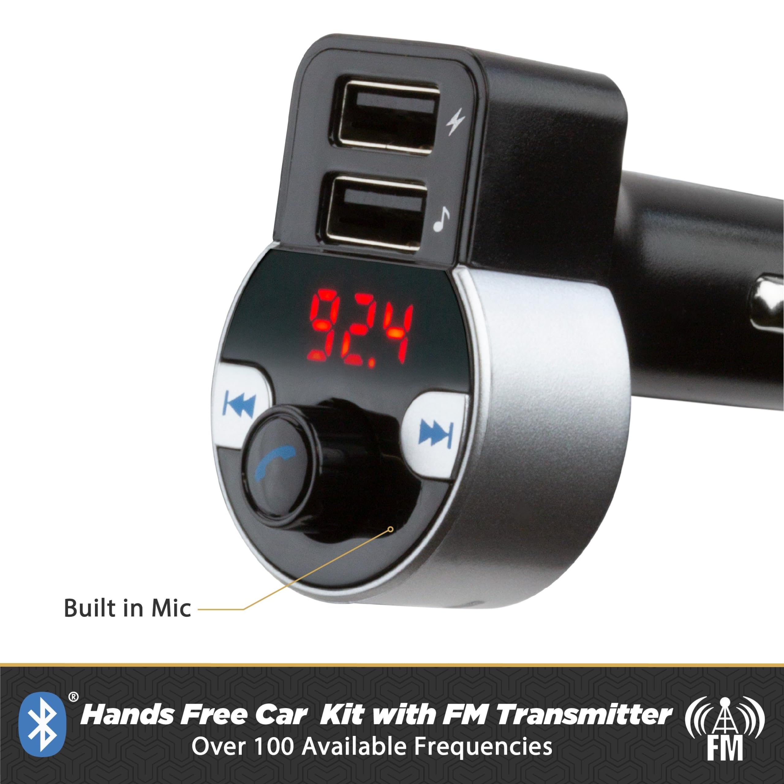 Foto 3 | Transmisor Fm Bluetooth 5.0 Scosche Sbtfm4-xces0 Con Cargador - Venta Internacional.