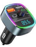 Transmisor Fm Bluetooth Nulaxy Nx10, Adaptador De Coche Con Cargador - Venta Internacional.