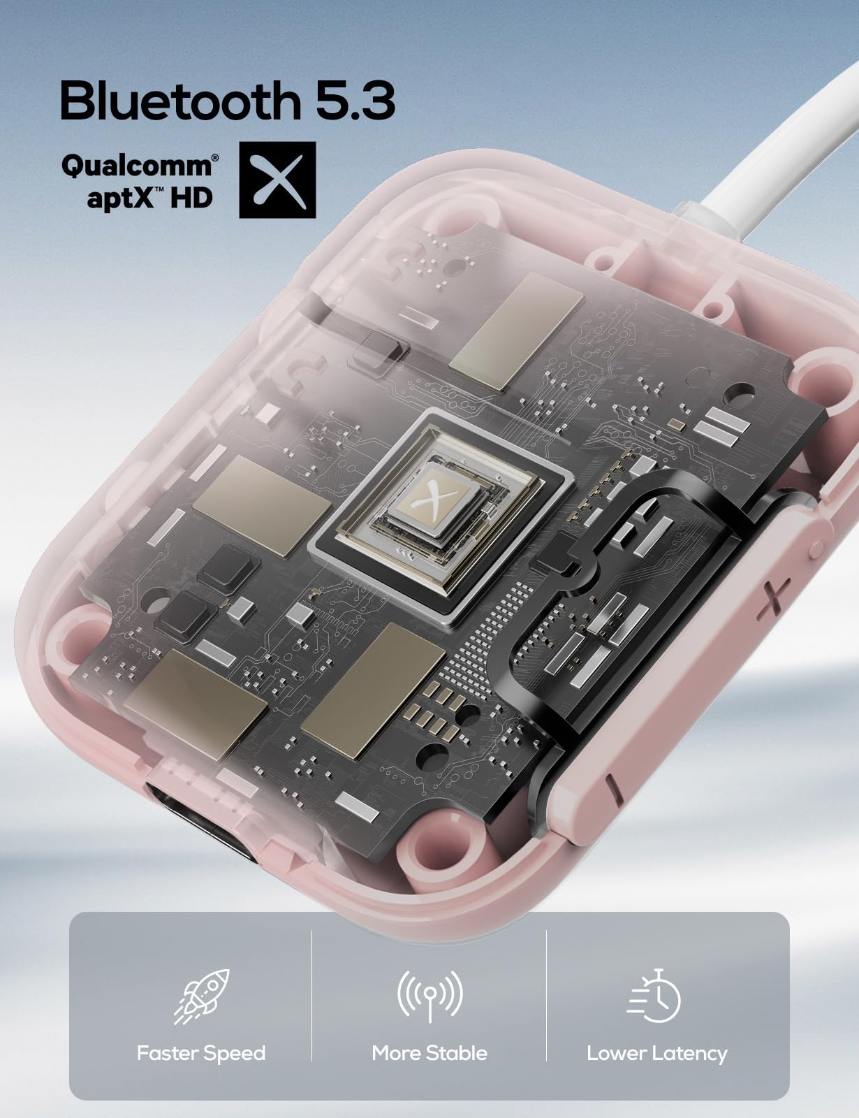 Foto 5 pulgar | Transmisor-receptor De Audio Inalámbrico Nulaxy Air Para Airpods - Venta Internacional.