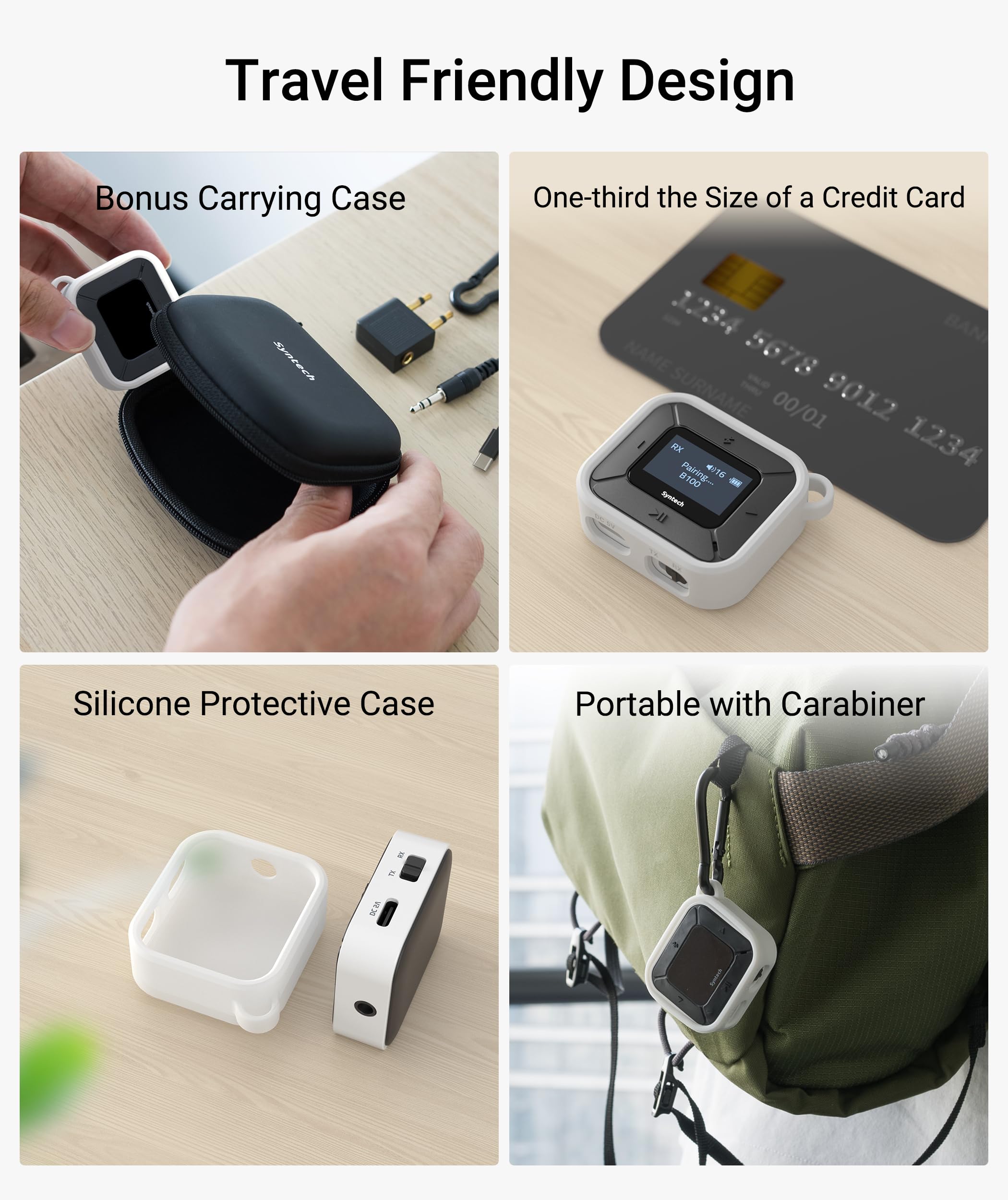 Foto 5 pulgar | Transmisor-receptor Bluetooth Syntech Airplane Para Airpods - Venta Internacional.