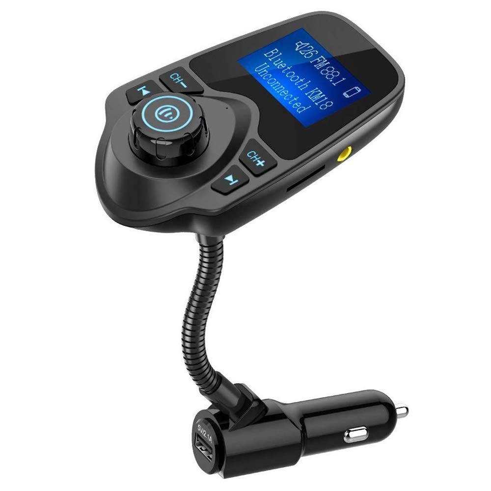 Transmisor Fm Bluetooth Para Coche Nulaxy Km18 Con Pantalla De 1 44 Pulgadas - Venta Internacional.