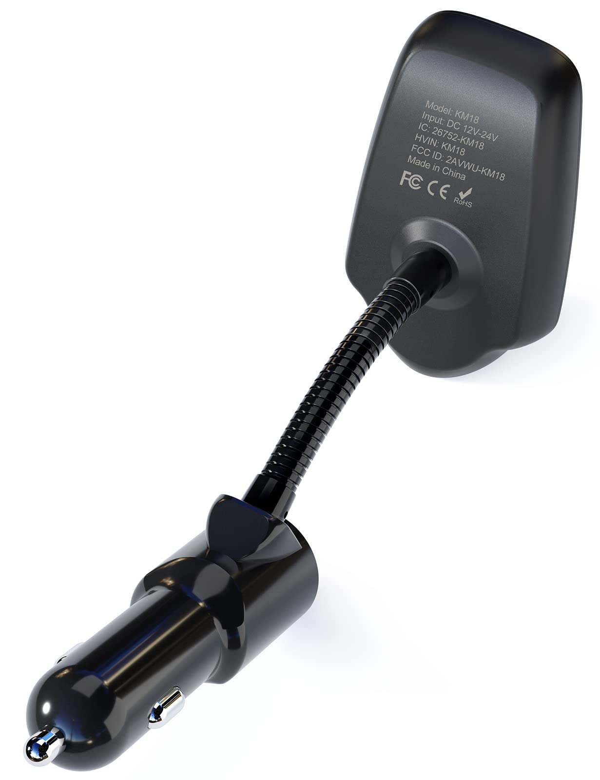 Foto 8 pulgar | Transmisor Fm Bluetooth Para Coche Nulaxy Km18 Con Pantalla De 1 44 Pulgadas - Venta Internacional.