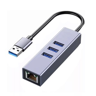 Foto 2 | Adaptador USB a Ethernet Eo Safe Imports Esi-6088 Gris