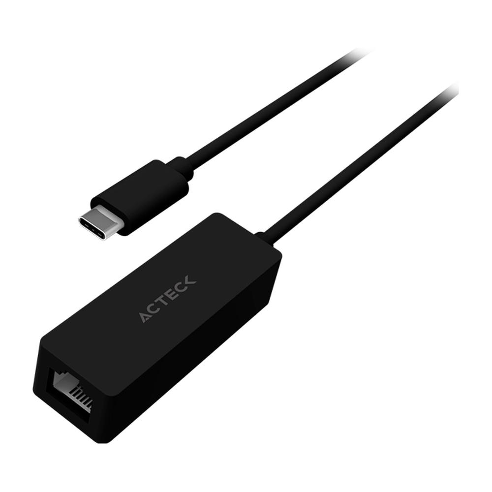 Adaptador Convertidor Acteck Shift Plus USB-C a Ethernet RJ45