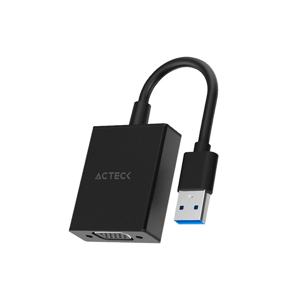 Foto 1 | Adaptador Convertidor Acteck Shift Plus Av410 Usb A Vga Ac-937108 Color Negro