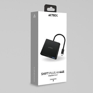 Foto 4 | Adaptador Convertidor Acteck Shift Plus Ah445 Usb-c A Hdmi 4k Ac-937092 Color Negro