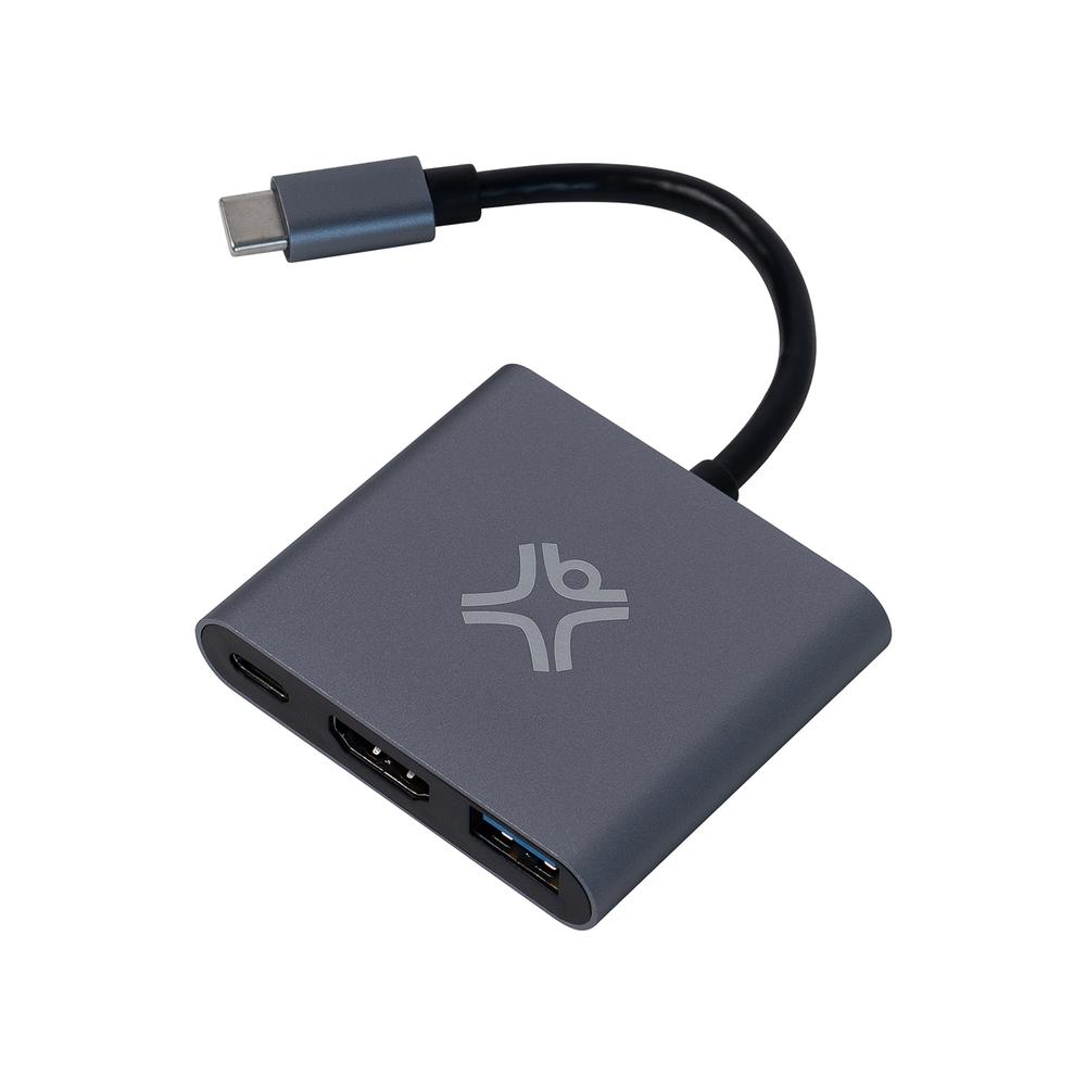 Foto 2 | Adapatador De Usb C De 3 Puertos Y 1 Puerto Hdmi De 100w Xtrememac