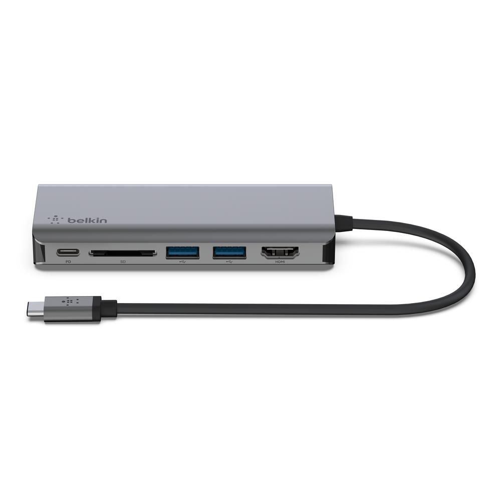 Adaptador Multipuerto Usb C 6 En 1