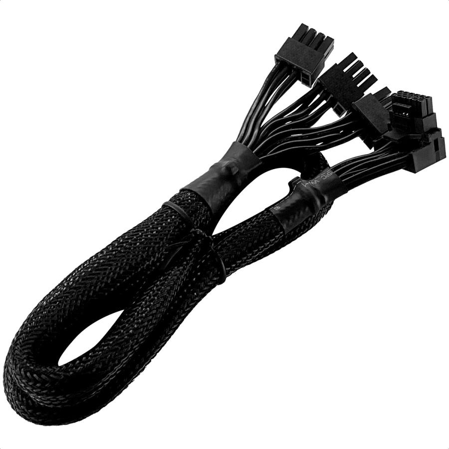 Foto 2 pulgar | Adaptador de Corriente Cable Cooler Master 12vhpwr Pcie 5.0 3x8 Pin 650 mm