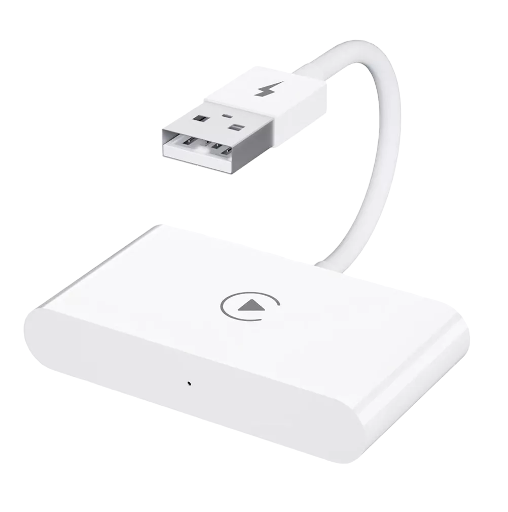 Foto 2 pulgar | Adaptador Carplay Belug Inálambrico Wireless Plug Play Para iPhone Blanco