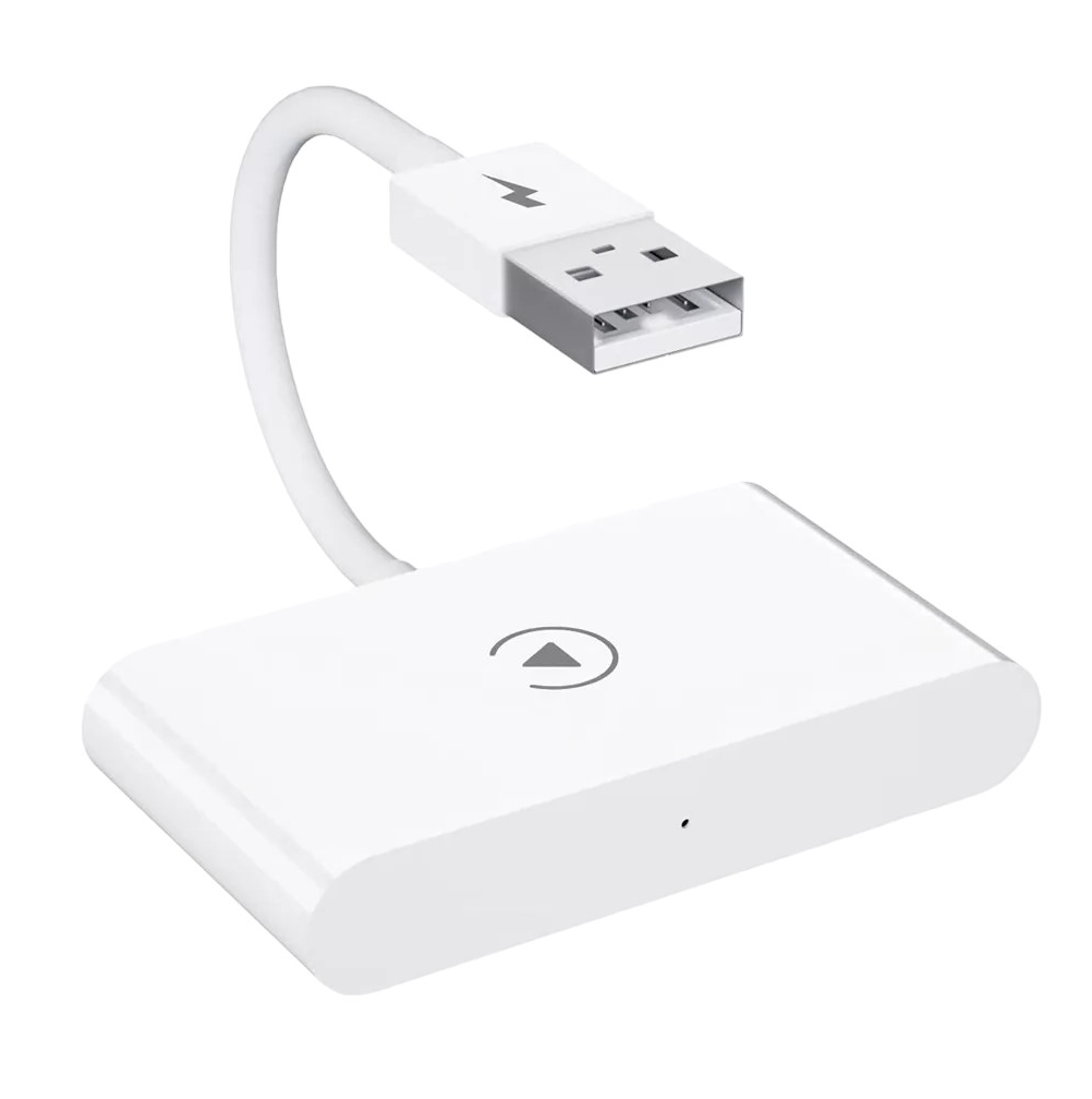 Foto 6 pulgar | Adaptador Carplay Belug Inálambrico Wireless Plug Play Para iPhone Blanco