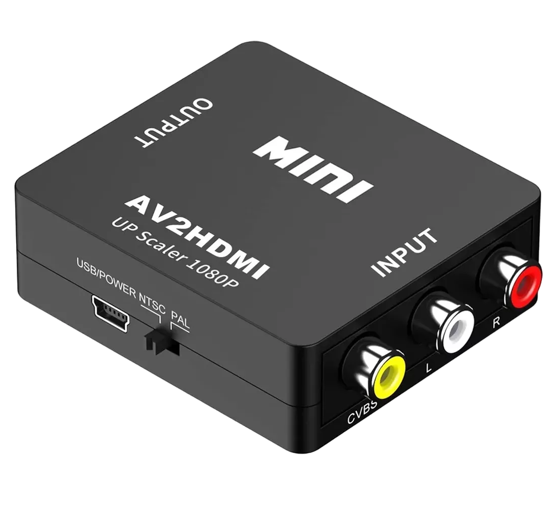Foto 1 | Convertidor Adaptador Rca Vga A Hdmi 1080p De Audio y Video