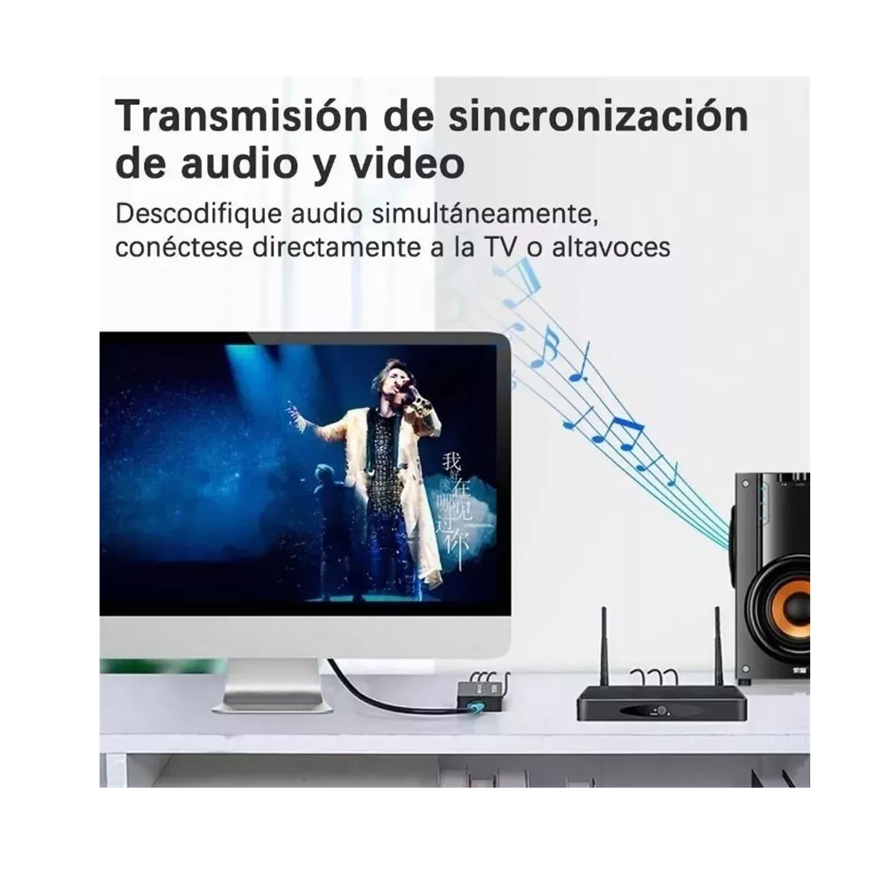 Foto 4 pulgar | Convertidor Adaptador Rca Vga A Hdmi 1080p De Audio y Video