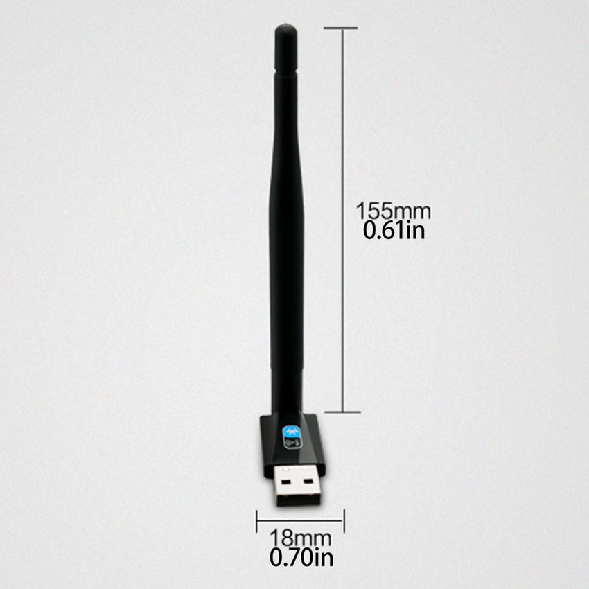 Foto 3 pulgar | Adaptador Usb 4.0 Inalámbrico Bs W87b Mini 2.4 Ghz Wifi 150 Mbps - Venta Internacional.