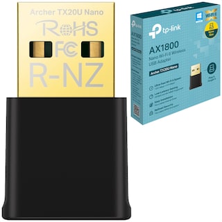 Foto 1 | Adaptador Inalambrico Usb Tp-link Archer Tx20u Nano Wi-fi 6 Banda Dual Ax1800