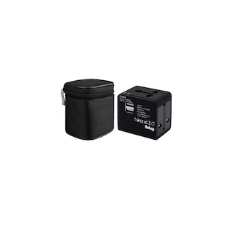 Foto 1 | Adaptador De Corriente Belug Clavija Universal De Viaje, Negro