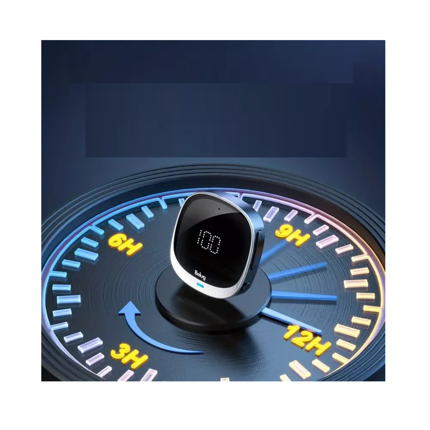 Foto 3 | Adaptador Auxiliar Bluetooth Belug 3.5 Jack Manos Libres Carros