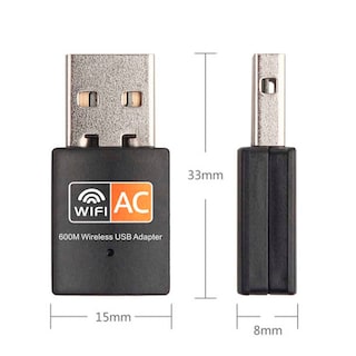 Foto 5 | Adaptador De Receptor De Antena Usb Wifi De 2,4 Ghz Para Pc Portátil - Venta Internacional.