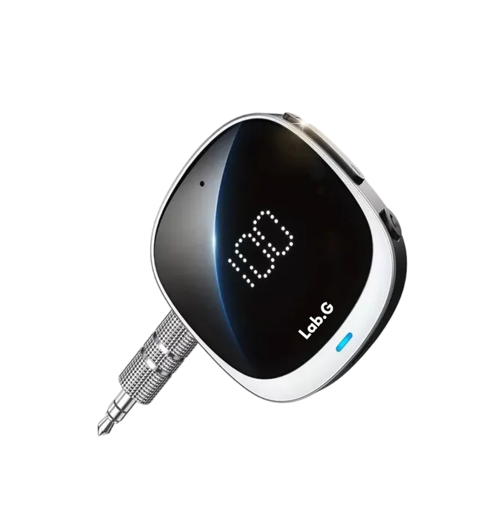 Foto 2 pulgar | Adaptador Auxiliar Bluetooth 3.5 Jack Manos Libres Carros