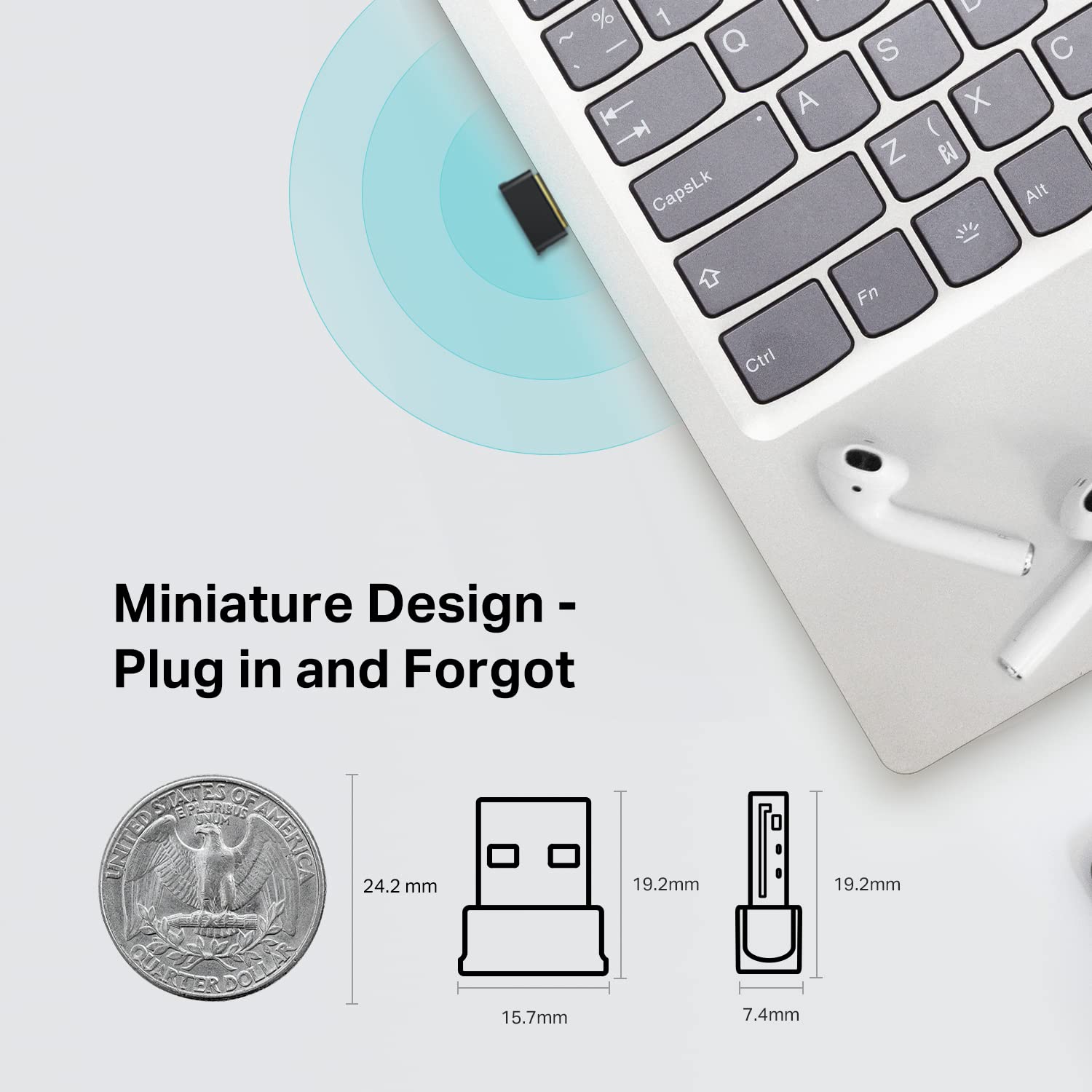 Foto 6 pulgar | Adaptador Usb Bluetooth Wifi 2 En 1 Tp-link Archer T2ub Nano - Venta Internacional.