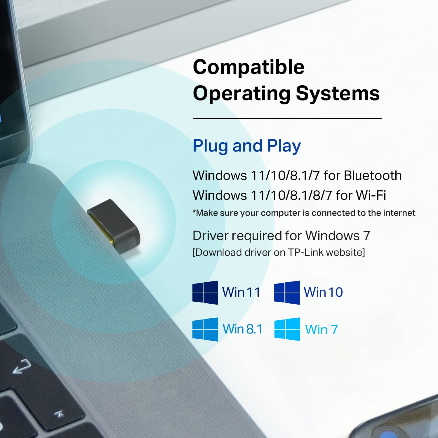 Foto 8 pulgar | Adaptador Usb Bluetooth Wifi 2 En 1 Tp-link Archer T2ub Nano - Venta Internacional.