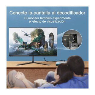 Foto 3 | Convertidor De Hdmi A Hembra Macho A Vga Con Adaptador De Audio Lab.g Negro