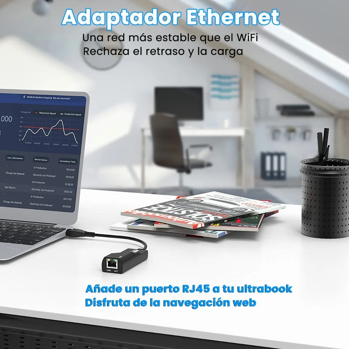 Foto 4 pulgar | Adaptador Ethernet USB