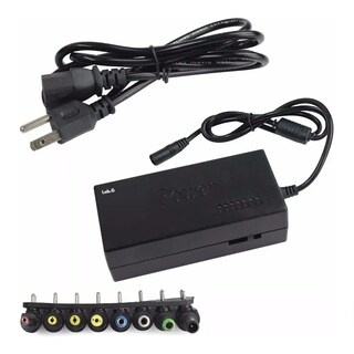 Foto 2 | Cargador Adaptador Laptop Puntas Universal Lab.g Negro
