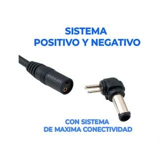 Foto 4 | Cargador Adaptador Laptop Puntas Universal Lab.g Negro