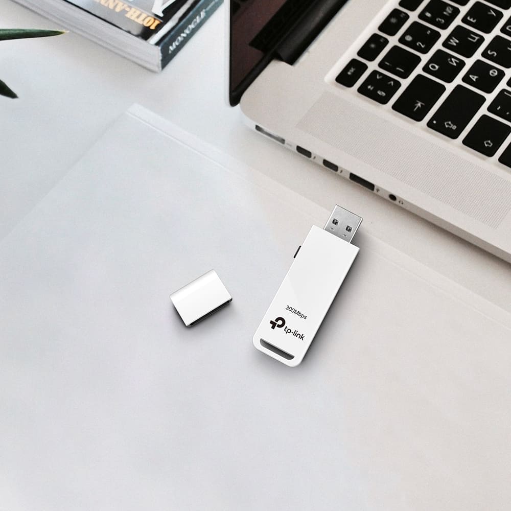 Foto 4 | Adaptador Usb Tp-link Tl-wn821n color Blanco Inalámbrico 300 Mbit/s