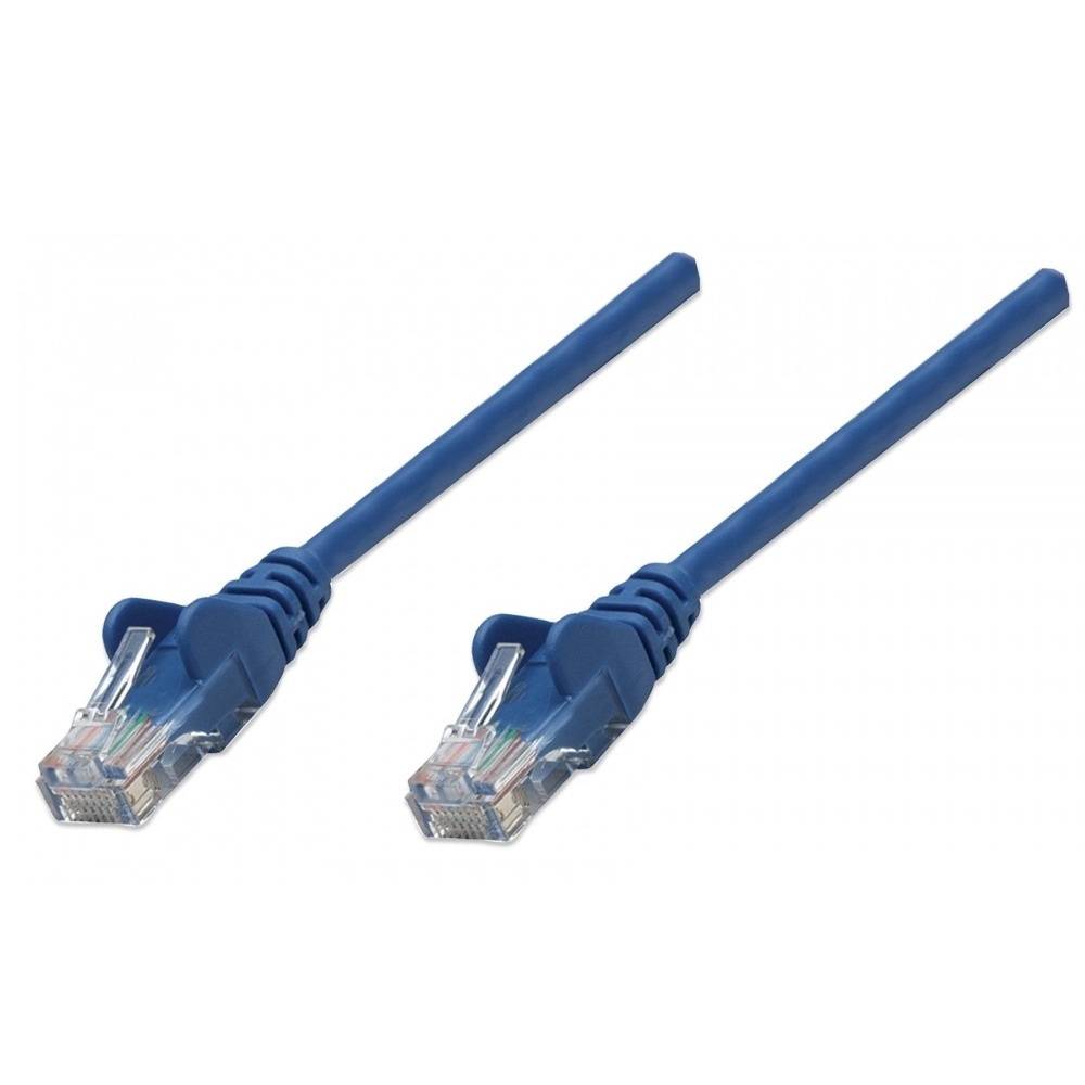 Cable de Red Intellinet Rj45 7.5 m Azul