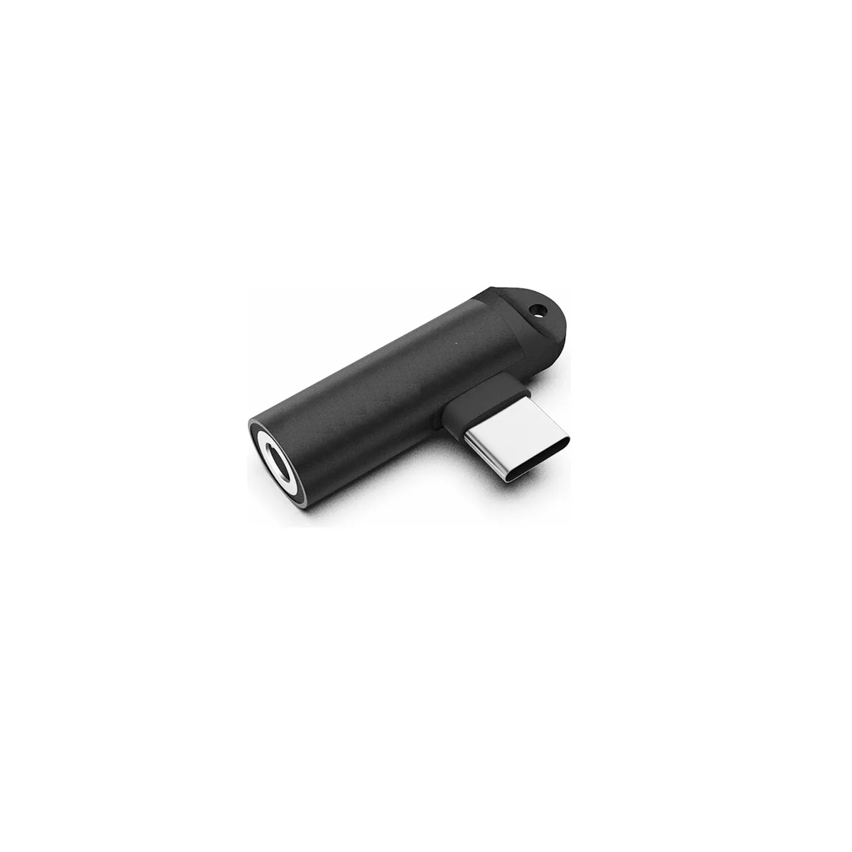 Foto 2 pulgar | Adaptador Usb  Audifonos 90 Grados Para Samsung Eo Safe Imports Esi-11618 Negro