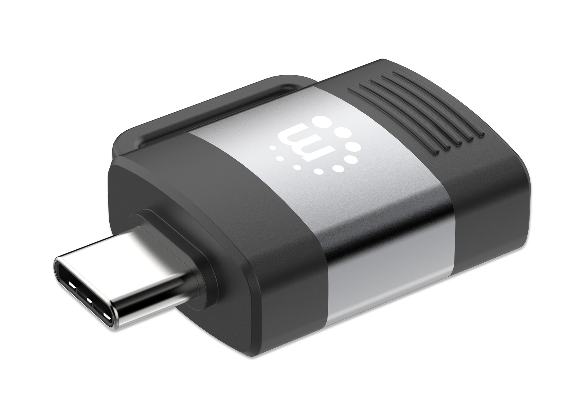 Foto 2 | Adaptador USB-C a USB-A V3.2 Manhattan 356312 Negro