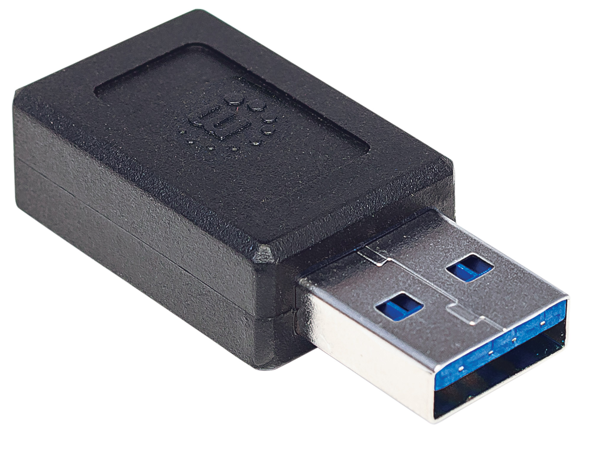 Foto 2 | Adaptador de USB-A a USB-C Manhattan 354714 USB 3.2 Gen 2 10 Gbps Negro