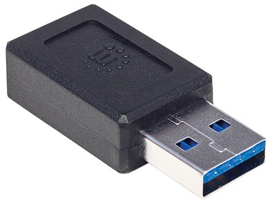 Foto 2 | Adaptador de USB-A a USB-C Manhattan 354714 USB 3.2 Gen 2 10 Gbps Negro