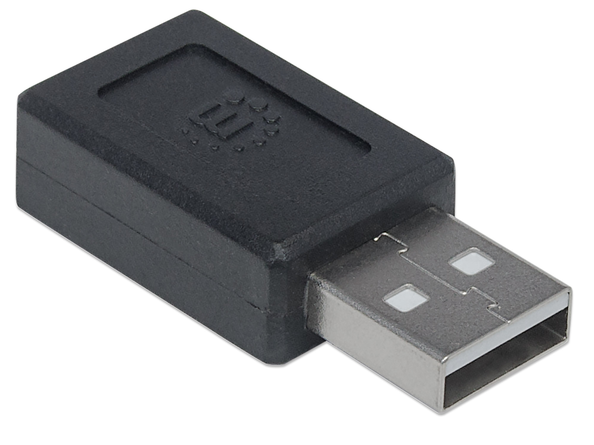 Foto 3 pulgar | Adaptador USB 2.0 de Tipo C a Tipo A Manhattan 354653 Negro